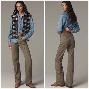 PILCRO 🐐 For Anthropologie - Essential Low-Rise Flare Pants - Size 33L